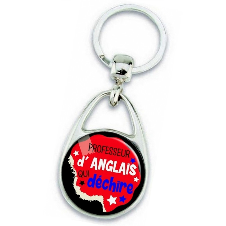       Porte clés professeur d'anglais - Idée cadeau
    