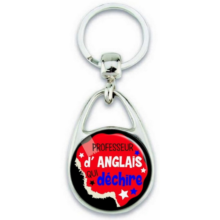 Porte clés professeur d'anglais