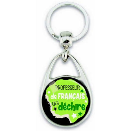       Porte clés professeur de francais
    