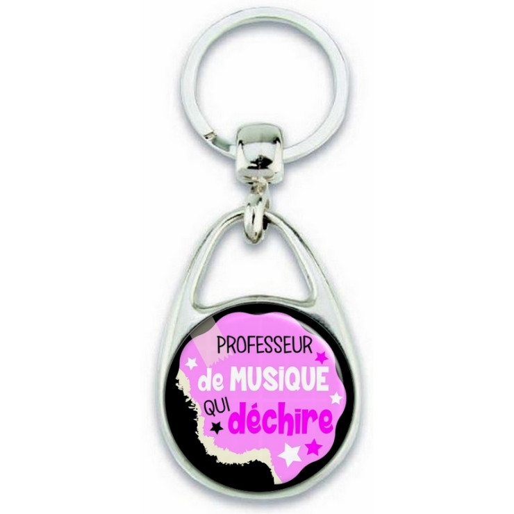 Porte clés professeur de musique