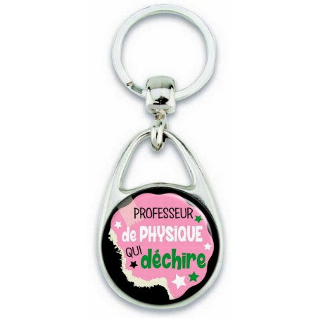       Porte clés professeur de physique
    