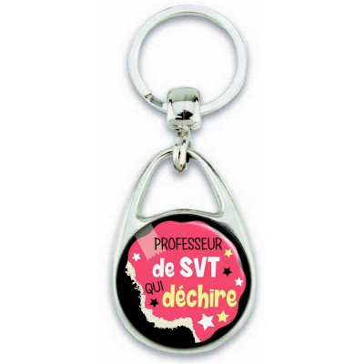 Achat porte clés professeur de svt - Idée cadeau