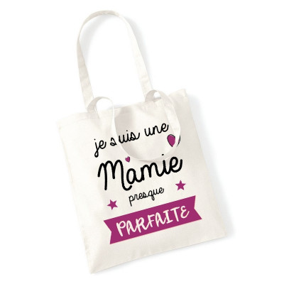Boutique tote bag Mamie - idée cadeau Mamie - Angora