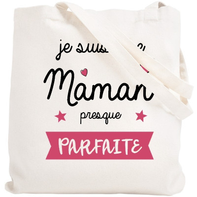 Tote bag Maman - Sac shopping Maman - Angora