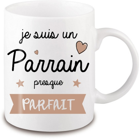       Mug Parrain - Cadeau pour parrain - Idée cadeau
    
