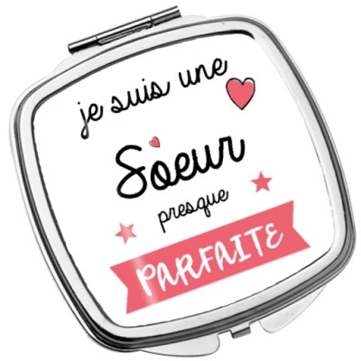 Miroir Soeur - Idée cadeau soeur - Angora