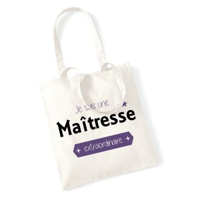 Achat tote bag maîtresse - Sac Shopping Maîtresse - Angora