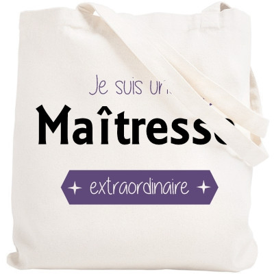 Tote bag maîtresse - Sac Shopping Maîtresse - Angora