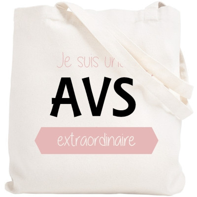 Tote bag AVS - Idée cadeau AVS - Angora