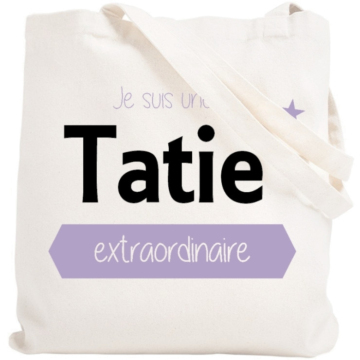 Tote bag Tatie - Idée cadeau Tatie