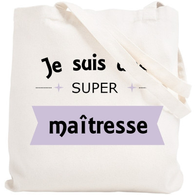 Sac shopping Maîtresse - Tote bag maitresse - Angora