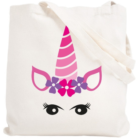       Tote bag Licorne - Sac shopping Licorne - Angora
    