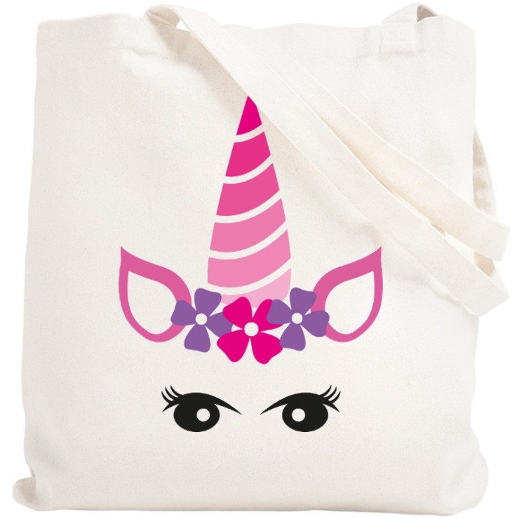 Tote bag Licorne - Sac shopping Licorne - Angora