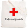 Tote bag Aide-Soignante - Sac shopping Aide soignante - angora - Tote Bag Femme