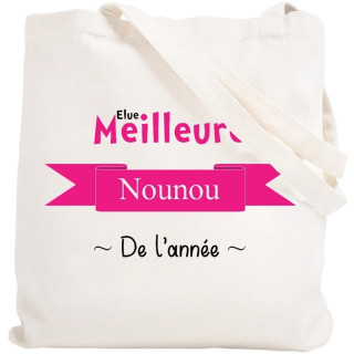 Tote bag Nounou - Sac course nounou - angora