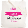 Sac shopping Maîtresse - idéé cadeau maîtresse - merci maitresse - tote bag maîtresse - Tote Bag Femme