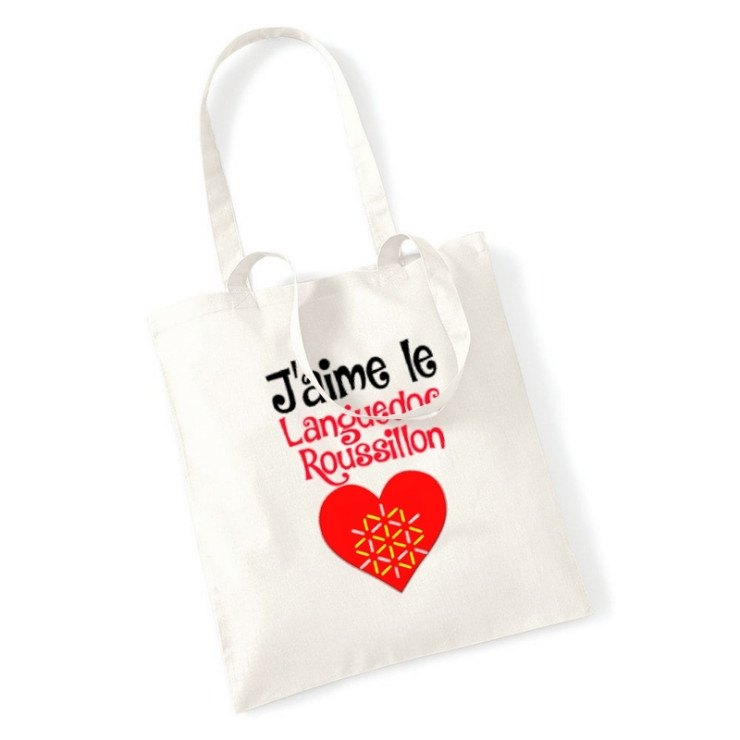 Tote bag Languedoc Roussillon - Sac shopping Languedoc Roussillon