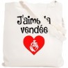 Tote bag Vendée - Sac shopping Vendée - Angora - Tote Bag Femme