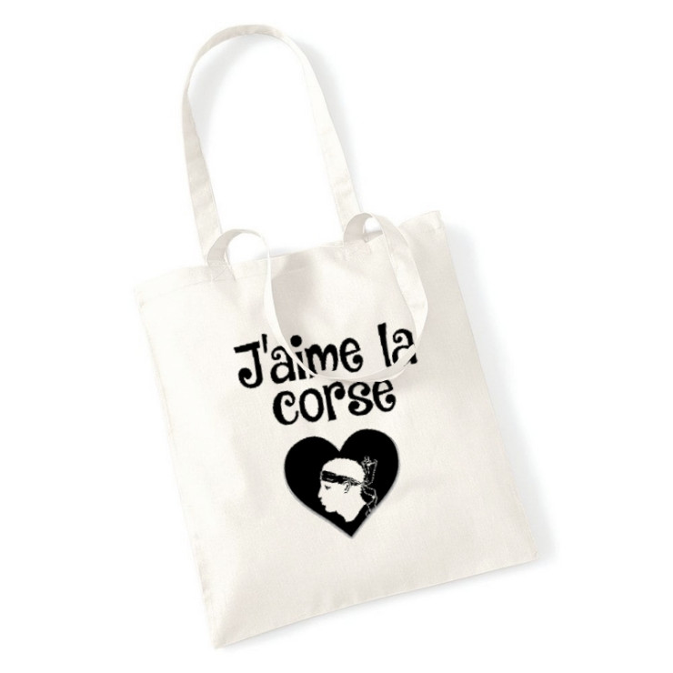 Tote bag Corse - Sac shopping Corse