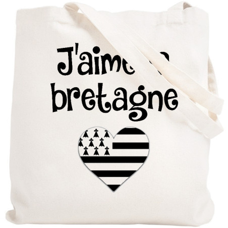       Tote bag Bretagne - Sac shopping Bretagne - Angora
    