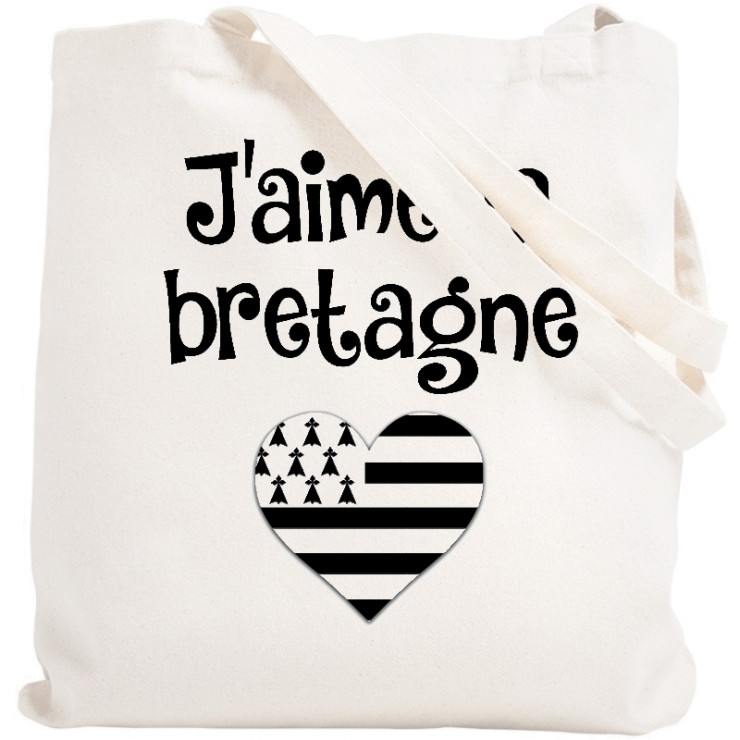 Tote bag Bretagne - Sac shopping Bretagne - Angora