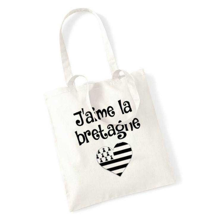 Tote bag Bretagne - Sac shopping Bretagne