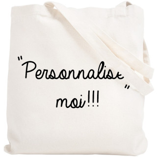 Tote bag personnalisé - Sac personnalisé - Tote bag personnalisable - BLanc - Angora