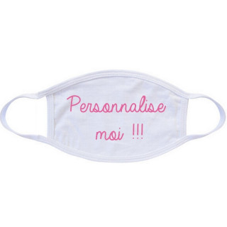 Masque enfant personnalisé - Masque barrière enfant personnalisable