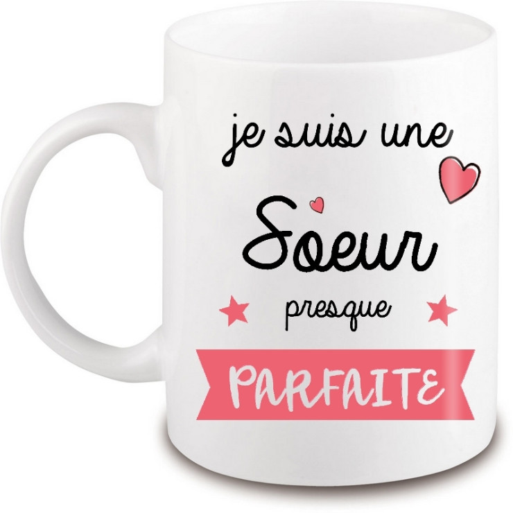 mug soeur - Tasse soeur - Idée cadeau Soeur - angora