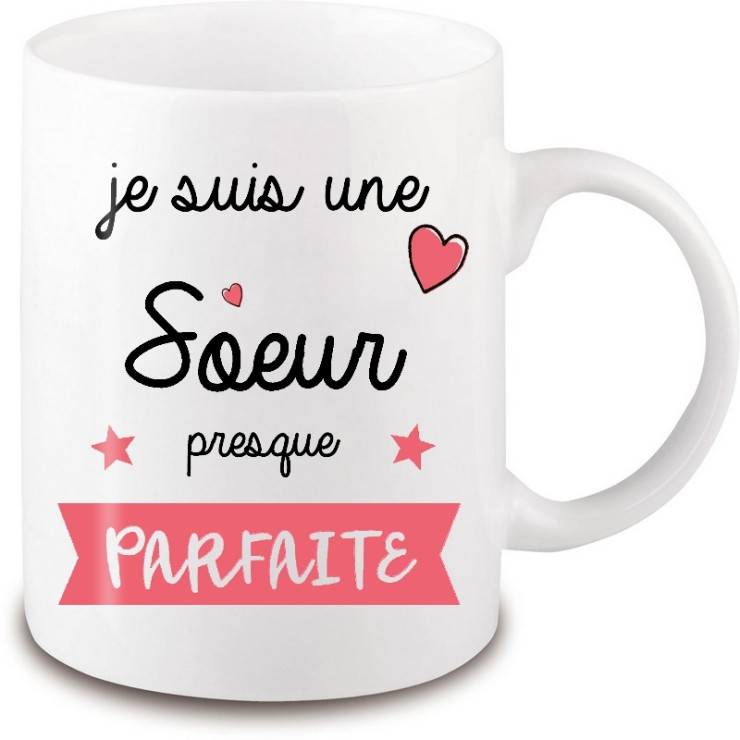 mug soeur - Tasse soeur - Idée cadeau Soeur