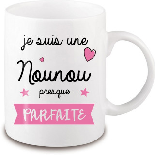 mug nounou - idée cadeau - Tasse nounou