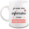 mug infirmière - idée cadeau - angora - Mug Femme