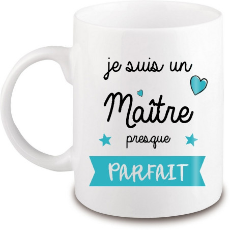       mug maitre d'école - idée cadeau - angora
    