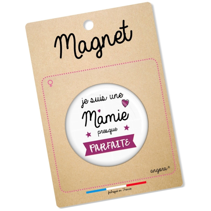      Magnet mamie - idée cadeau pour mamie simple et pleine de charme
    