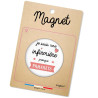 Magnet infirmière - Magnet Femme