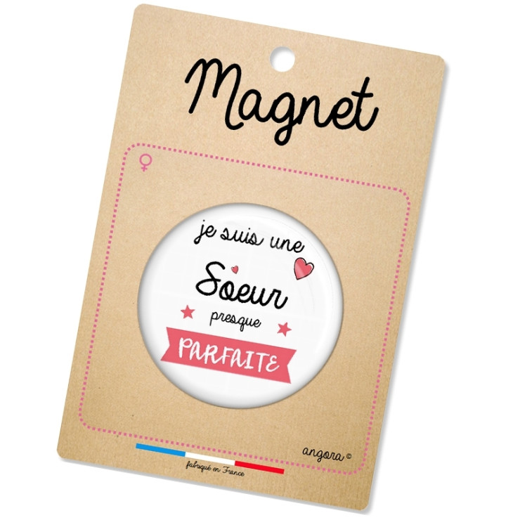       Magnet soeur - cadeau remerciement
    