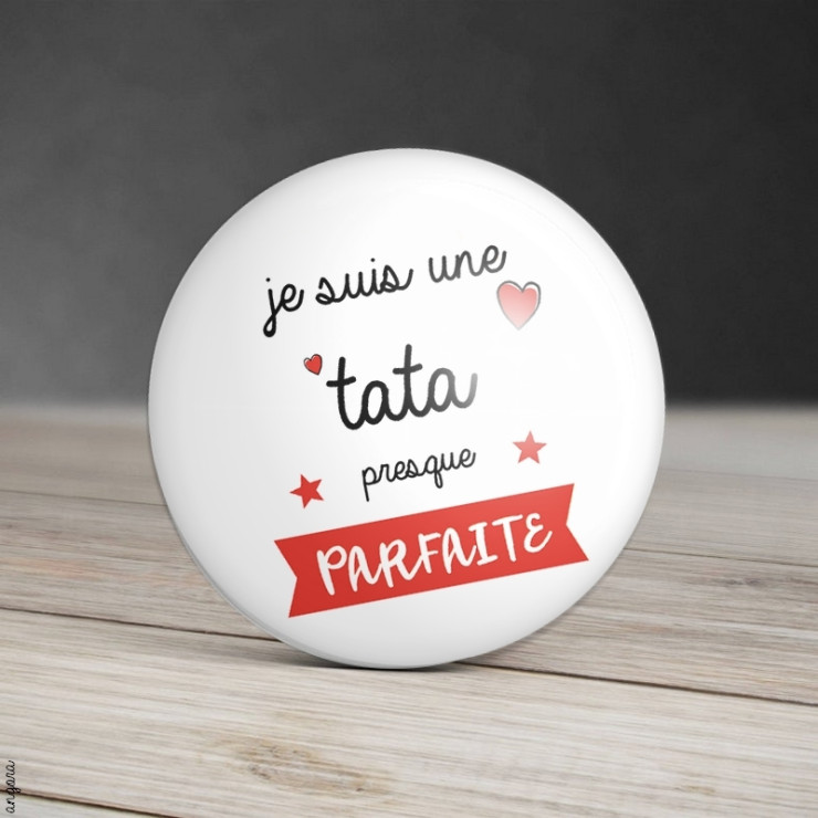 Magnet tata - Cadeau anniversaire Tata - Cadeau Tata - Idée cadeau personnalisé Tata