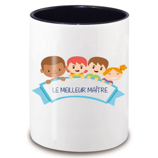 Boutique pot à crayon maitre d'école - cadeau original maitre d'école - Cadeau école fin d'année scolaire - angora