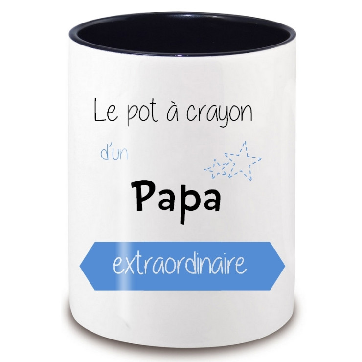       Pot à crayon Papa -Idée cadeau originale Papa - angora
    