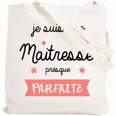 Tote bag Maîtresse