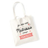 Tote bag Maîtresse d'école - Tote Bag Femme