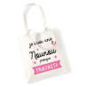 Tote bag nounou - Sac nounou - cadeau fin de contrat nounou - Tote Bag Femme
