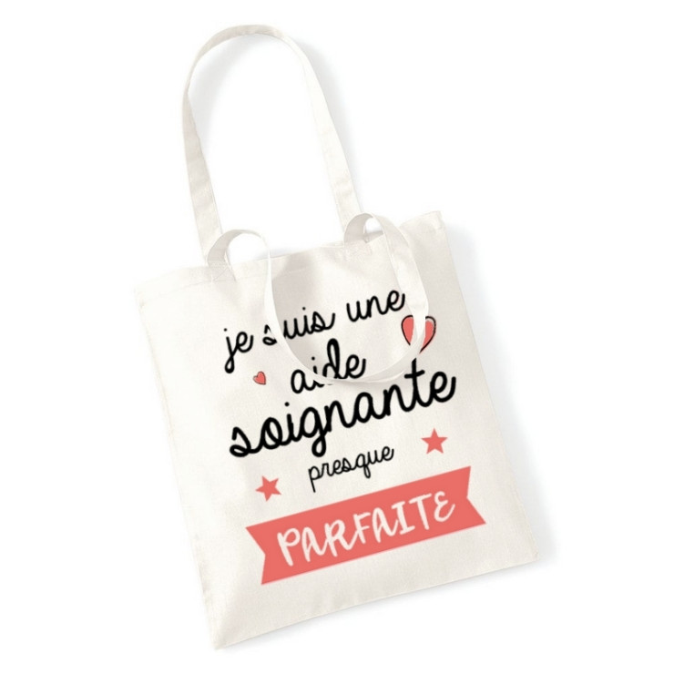 Tote bag Aide-Soignante - Idée cadeau aide soignante