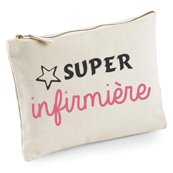 Pochette infirmière - Idée cadeau - Trousse