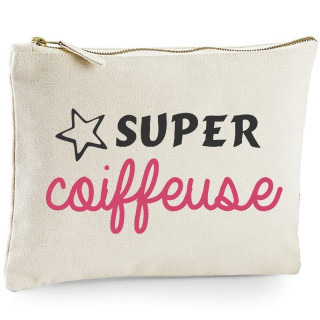 Pochette coiffeuse - Idée cadeau - Trousse