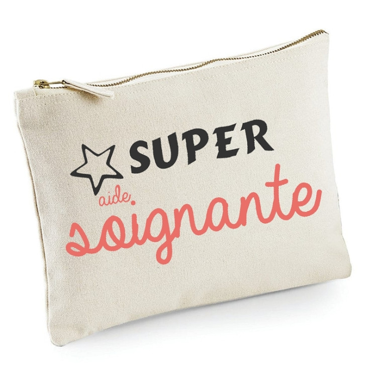       Pochette aide soignante - Idée cadeau - Trousse
    