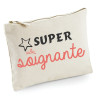 Pochette aide soignante - Idée cadeau - Trousse - Trousses