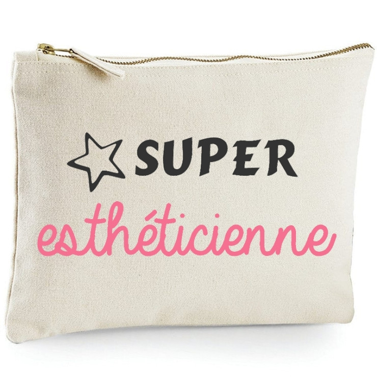 Pochette esthéticienne - Idée cadeau - Trousse