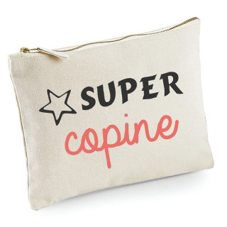 Pochette copine - Idée cadeau - Trousse