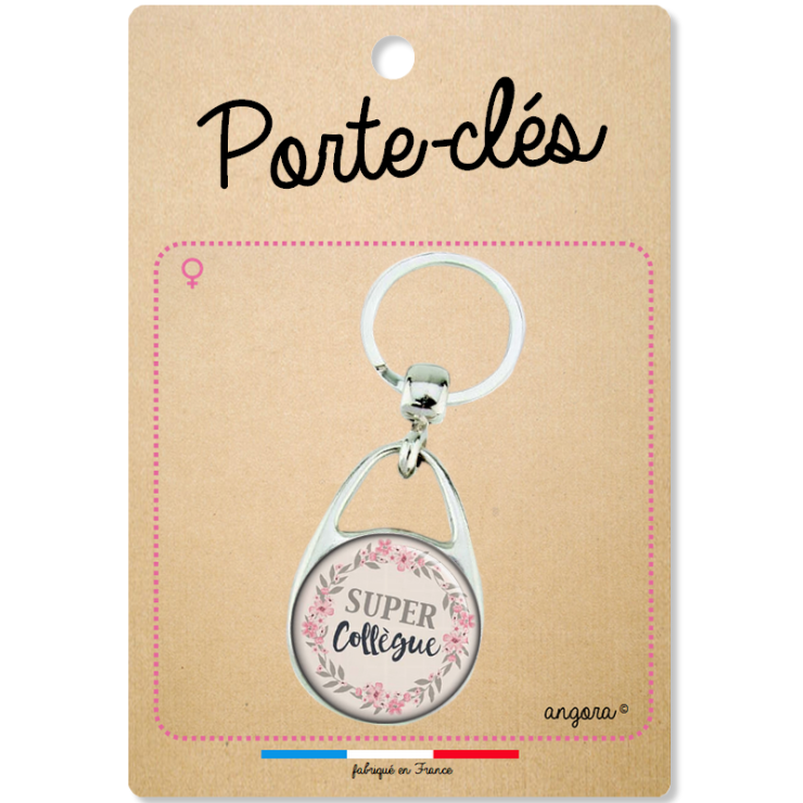 Porte clés Collègue - Idée cadeau collègue